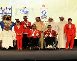  فوز الأدعم بسبعة ميداليات بدورة الألعاب غرب آسيا 