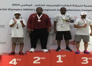 المسابقة الخليجية الأولى للريشة الطائرة للأولمبياد الخاص -أبوظبي 2024