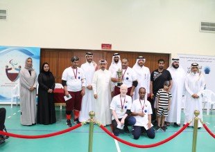 مهرجان رمضان الرياضي ٢٠٢٥ لكرة الهدف للمكفوفين بالتعاون مع البنك الأهلي