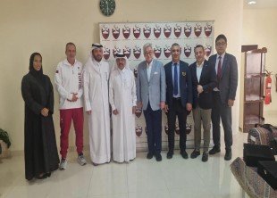 زيارة الاتحاد الدولي للتايكوندو لمقر الإتحاد القطري لرياضة ذوي الإحتياجات الخاصة 