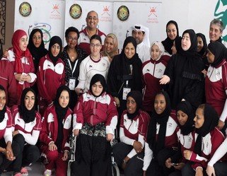 الدوره الرابعة لرياضة المرأة - مسقط - عمان 