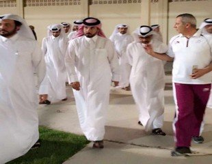  زيارة وفد اللجنة الاولمبية  